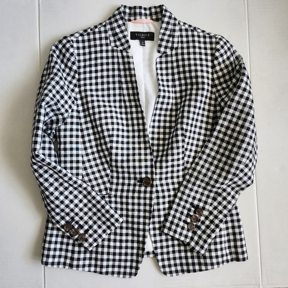 Talbot Cotton Linen blend blazer - Picture 1 of 8
